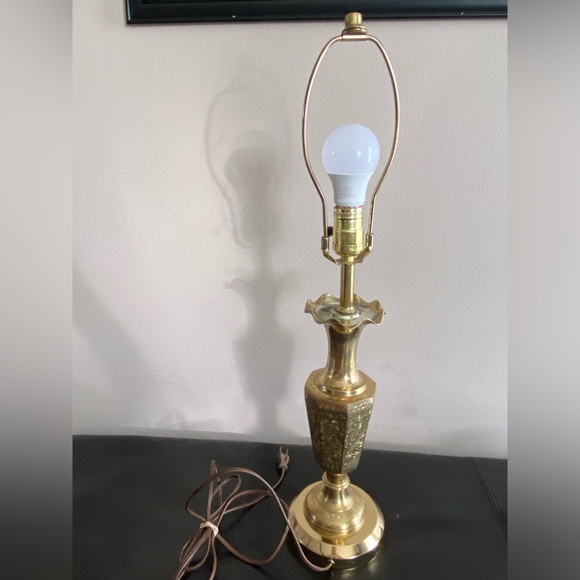 Other - Vintage Brass Lamp. No shade